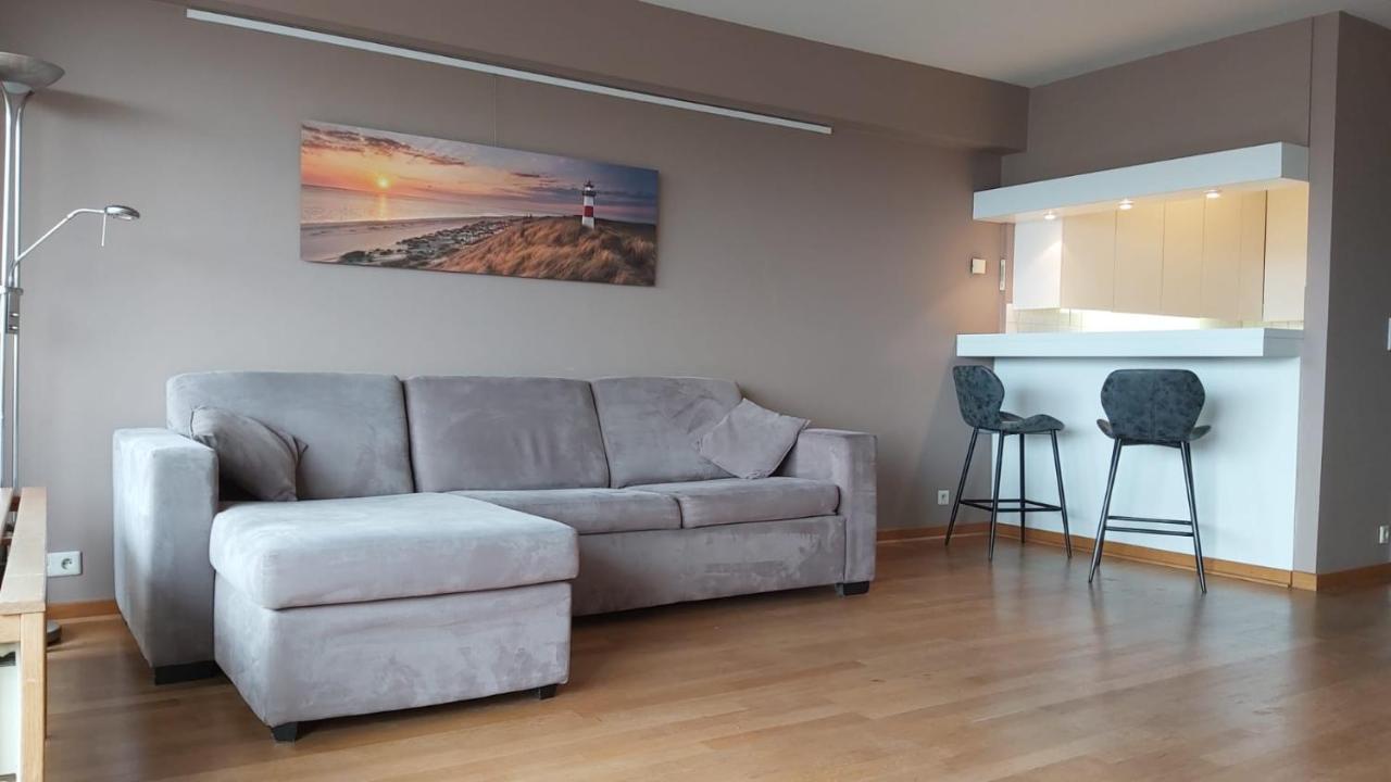 Appartement Met Zeezicht Op Het Van Bunnenplein 크노케-하이스트 외부 사진